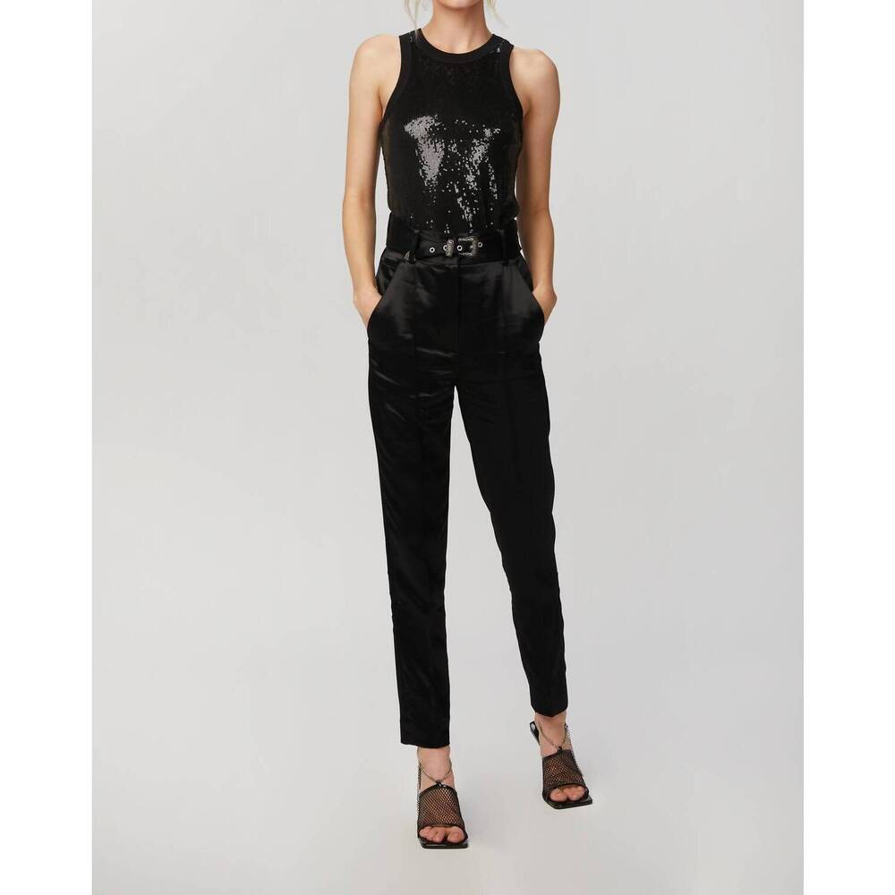 NEW IN THE MOOD FOR LOVE jeet top in black